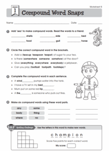 Printable English Worksheets For Class 1 With PDF Download Now