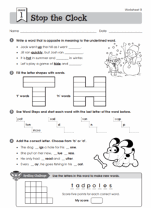 Printable English Worksheets For Class 1 With PDF Download Now