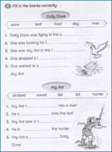 Printable English Worksheets For Year 2