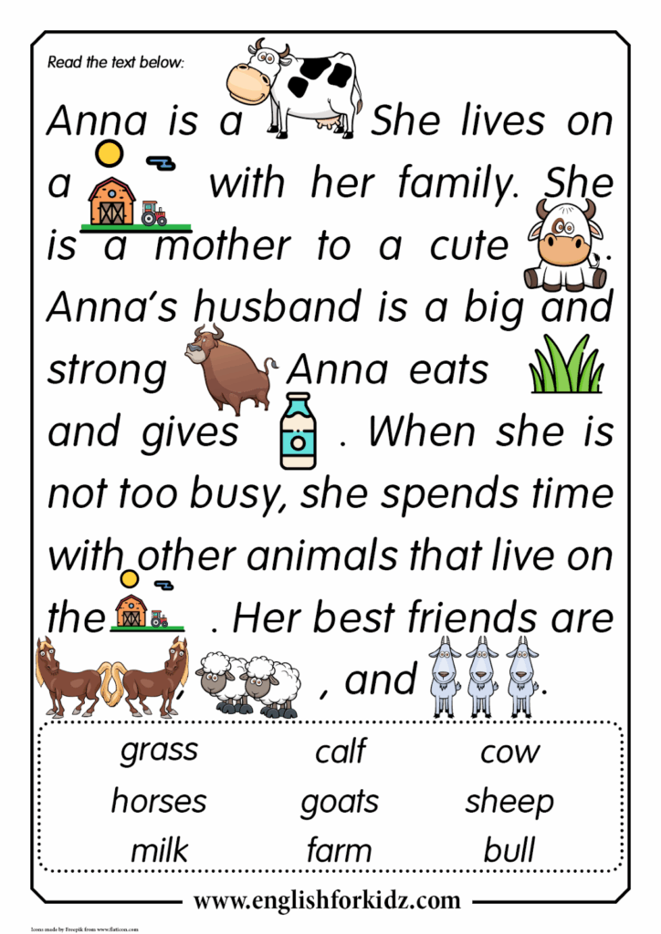 Printable Worksheets Beginner English Reading For Grade 1 Reading 