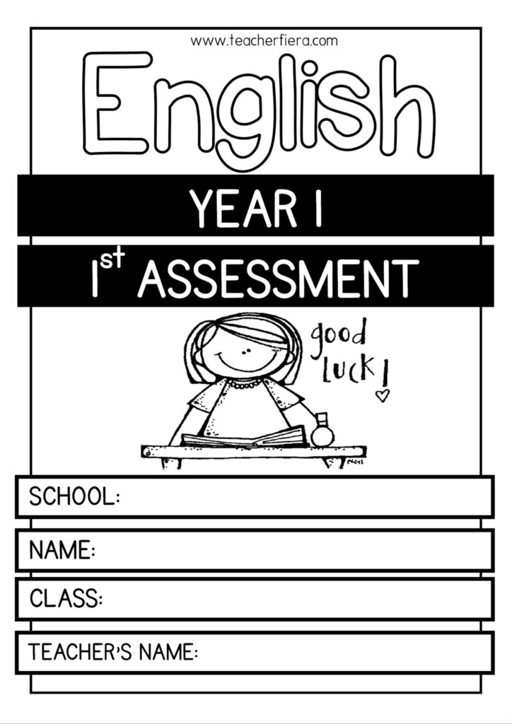 Printable Year 1 English