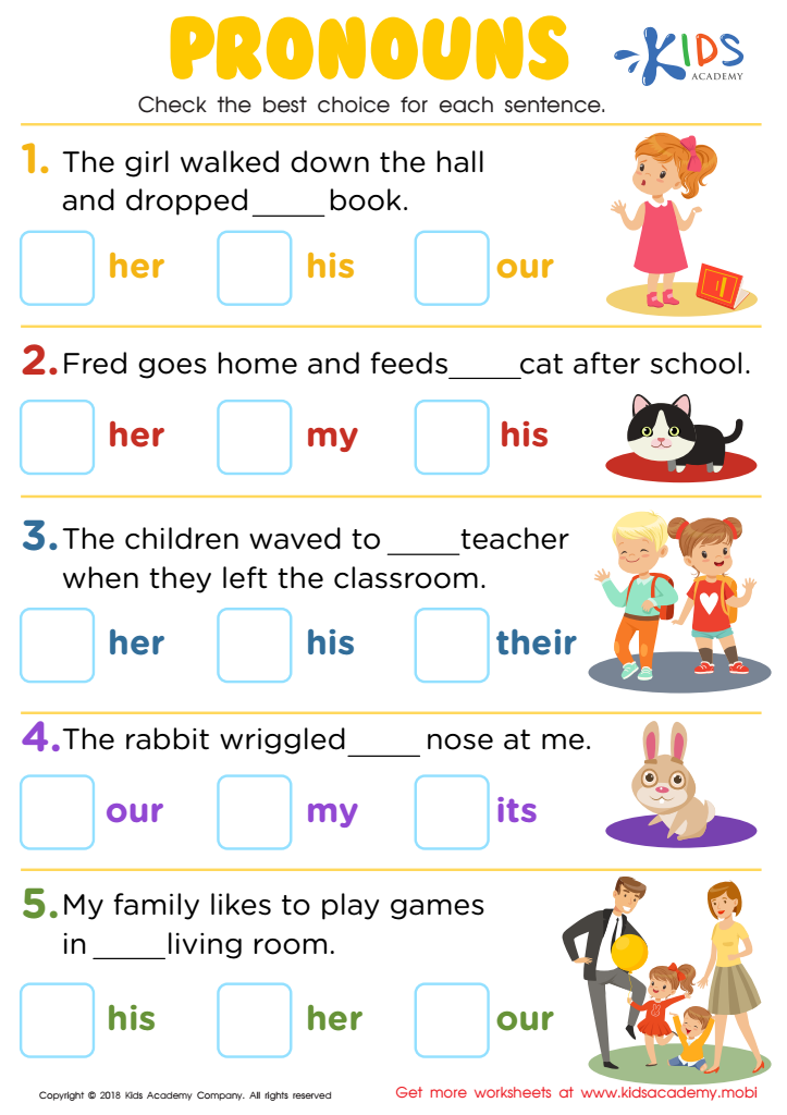 Pronouns Are Words Which Can Be Used In Place Of A Noun Use This 
