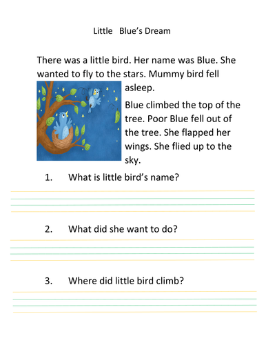 Reading Comprehension Activities For Year 2 Lori Sheffield 39 s Reading