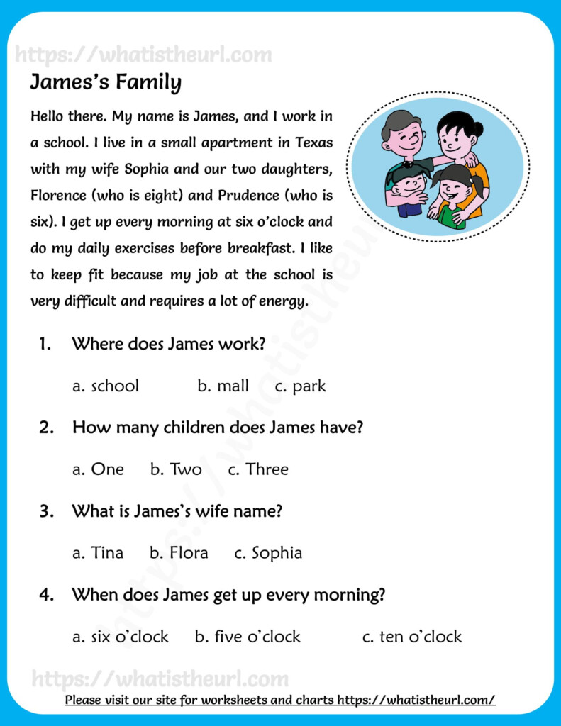 Reading Comprehension For Grade 2 27 01 2021 Reading Comprehension 