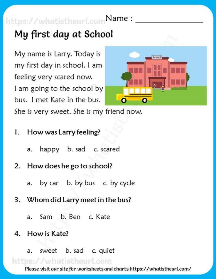 Reading Comprehension For Grade 2 Your Home Teacher Reading 