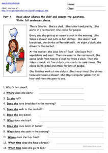Reading Comprehension Worksheets 5th Grade Printable Worksheet Grade