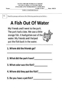 Reading Comprehension Worksheets Grade 2 Reading Comprehension Worksheets