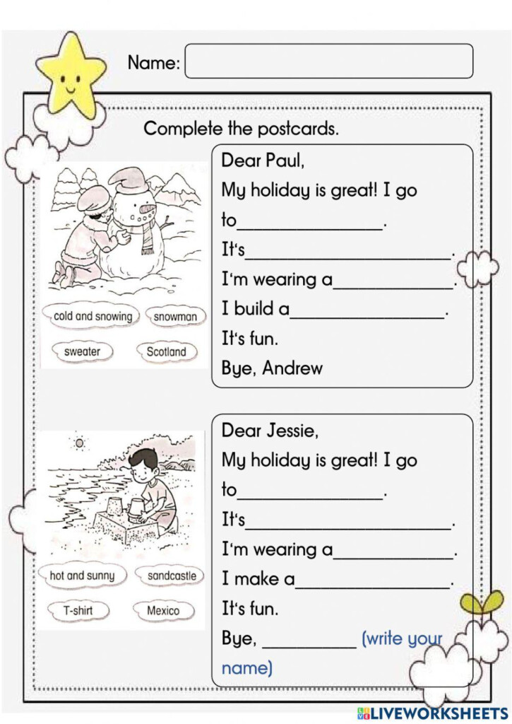 Revision For English Year 2 Worksheet Live Worksheets Worksheets 