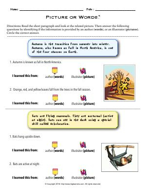 RI 1 6 First Grade English Worksheets Biglearners