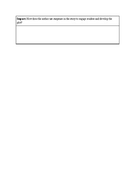 RL 8 6 Worksheet By Claire Gough Teachers Pay Teachers