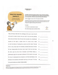 Secondary 2 English Editing Through Clue finding
