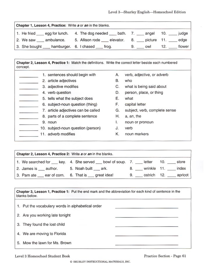 Shurley English Irregular Verbs Level 6 Palsascse