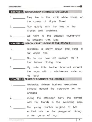 Shurley English Level 4 Teachers Manual Worksheets Library