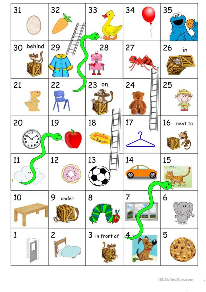 Snakes And Ladders English ESL Worksheets Snakes And Ladders 