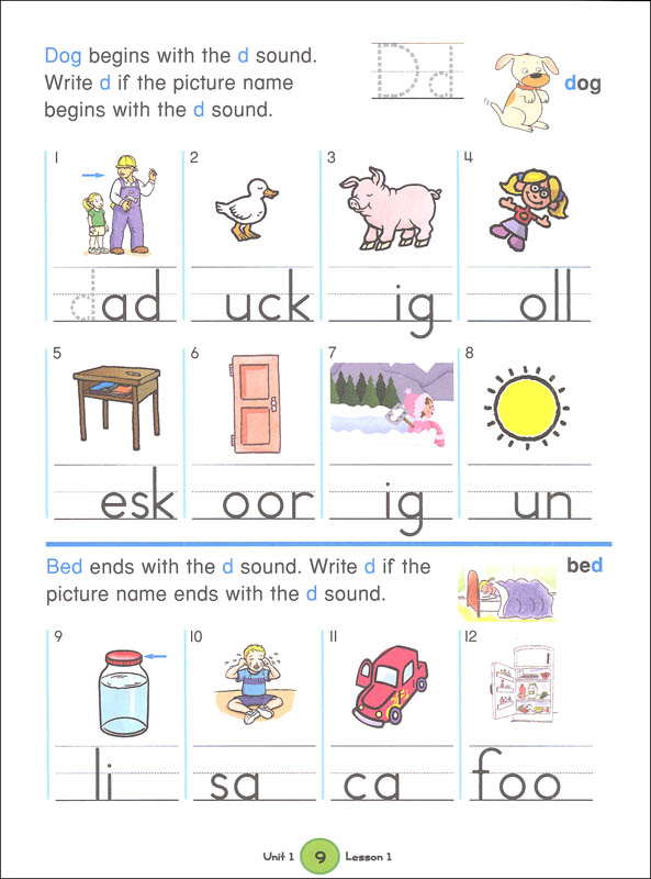 Spelling Skills Grade 1 Harcourt Family Learning Flash Kids 