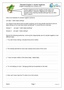 Standard English 4 Sentences And Punctuation By URBrainy