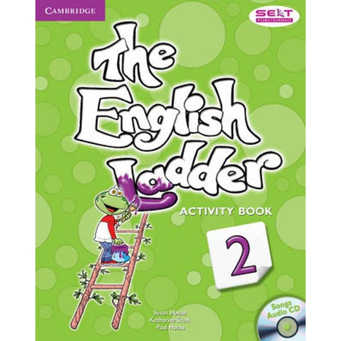 The English Ladder Level 2 Activity Book With Songs Audio CD Susan 