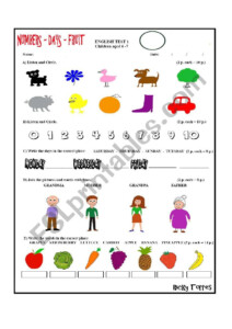 Worksheet Children Aged 6 7 ESL Worksheet By Ricky Huacho