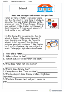 Worksheet For 5 Year Olds
