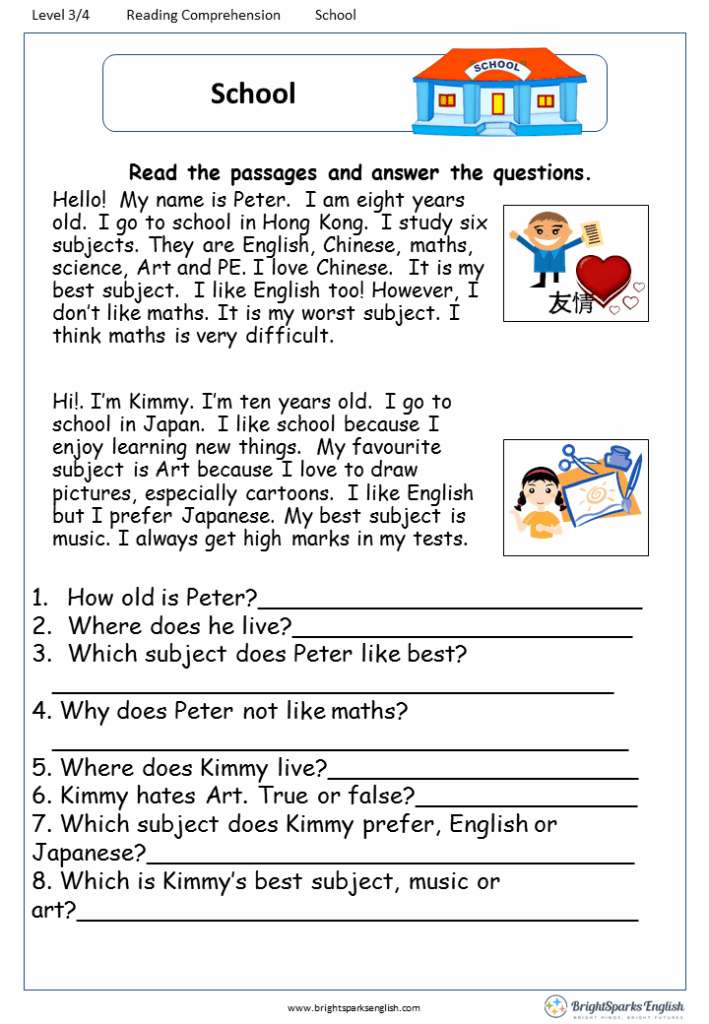 Worksheet For 5 Year Olds