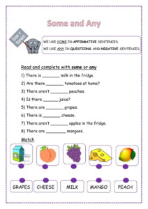 Worksheet For Grade 4 English