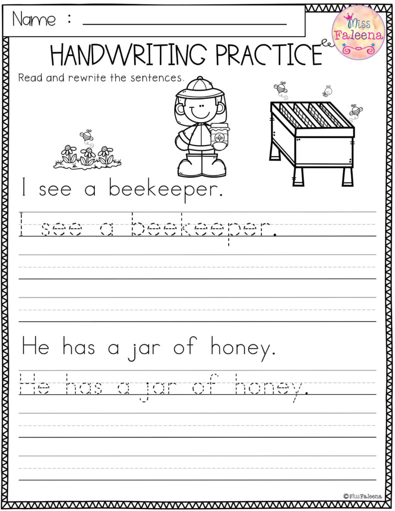 Writing Sentences 2Nd Grade