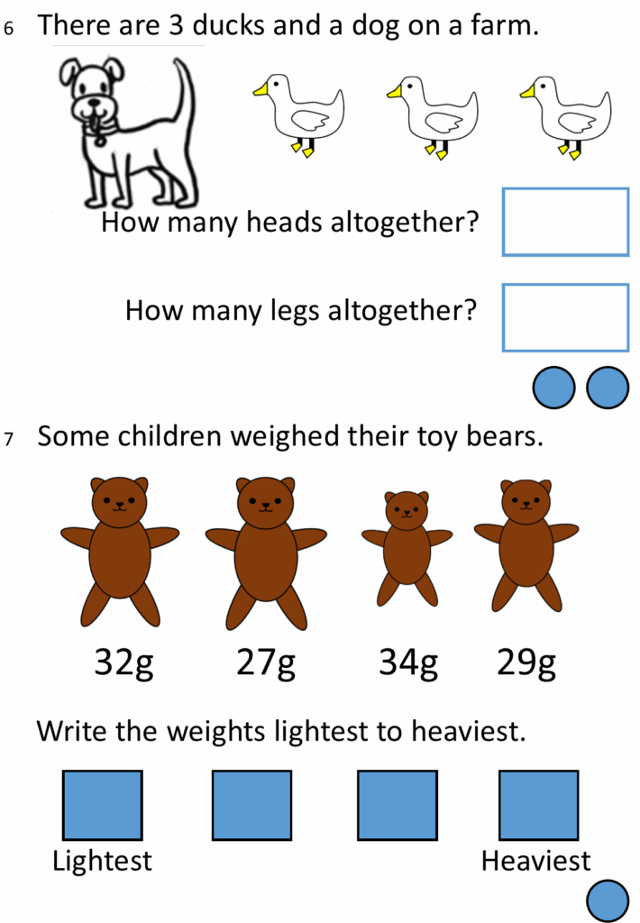 YEAR 2 SATS PRACTICE TESTS SET A Teaching Resources