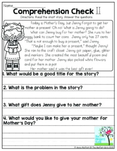 Year 3 Reading Comprehension Worksheets Worksheets Day