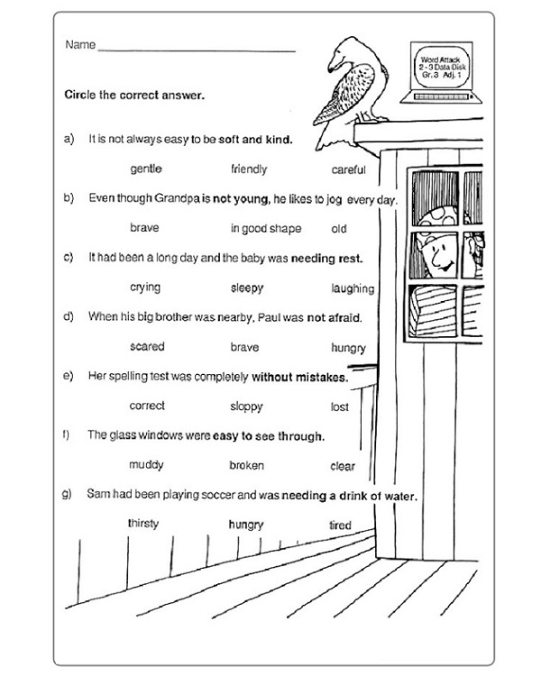 Year 4 English Worksheets Free Printable Learning Printable