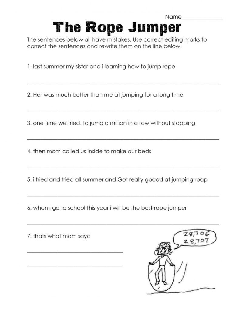 Year 4 English Worksheets Printable Free K5 Worksheets