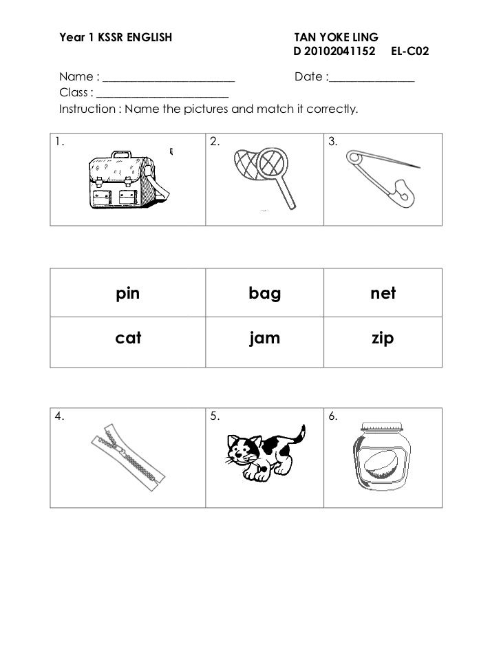 Year 5 English Worksheets Kssr Thekidsworksheet