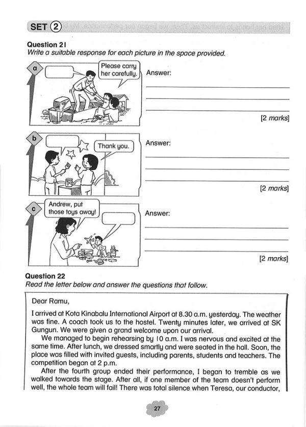 Year 5 English Worksheets Malaysia MosOp
