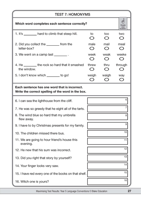 Year 5 English Worksheets Malaysia MosOp