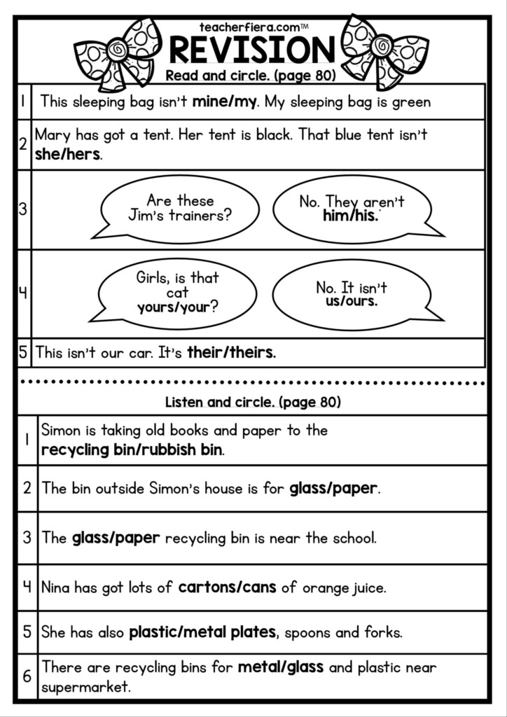 Year 5 English Worksheets Malaysia William Richard Green