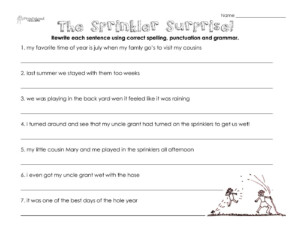 Year 6 English Worksheets Pdf Free