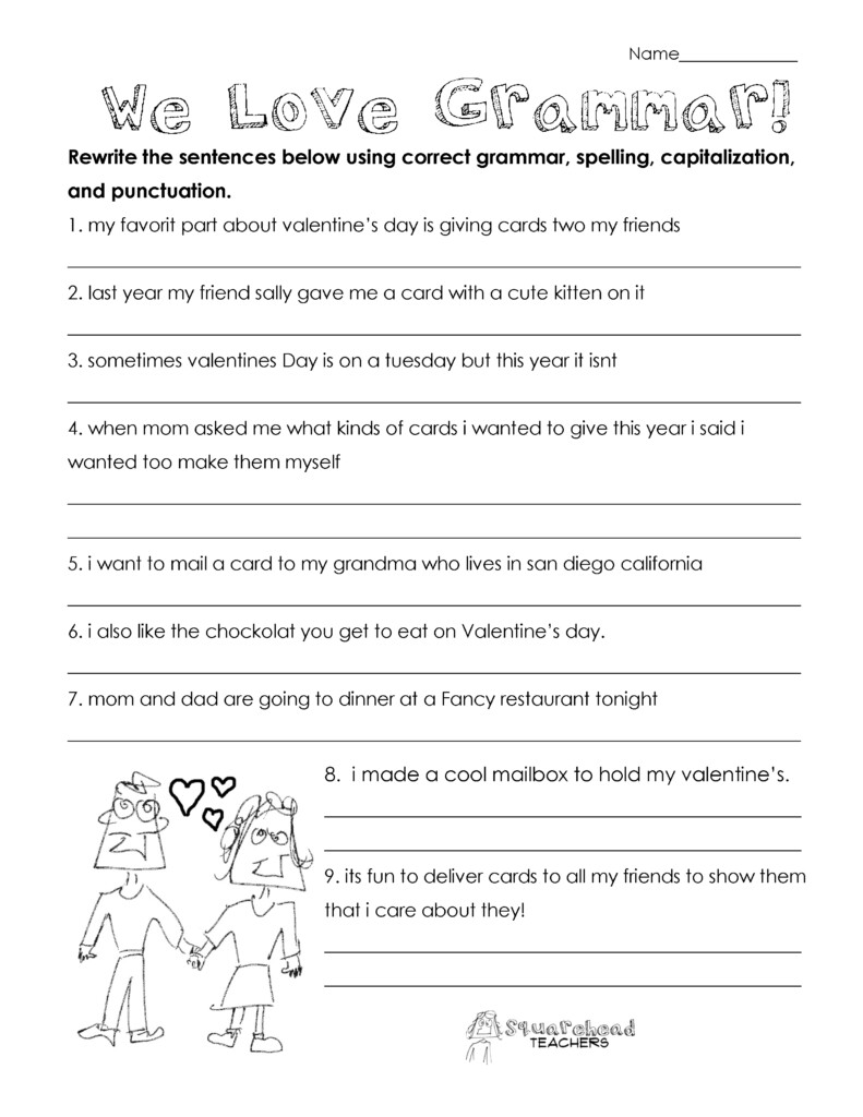 Year 6 English Worksheets Printable Word Searches
