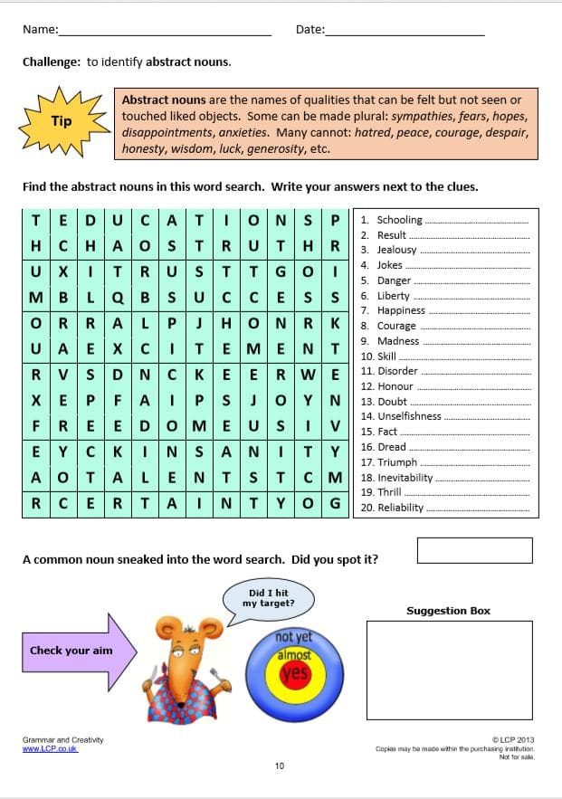 Year 6 Unit 12 Test Grammar And Vocabulary Interactive Worksheet Year 
